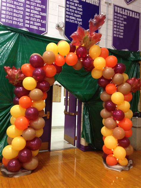 fall dance decorations